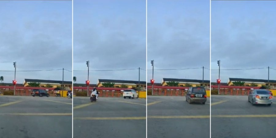 RTD probes red-light offenders caught on video near Alor Star school
