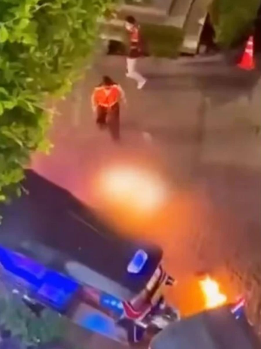Malaysian in Bangkok fire attack on oxygen support after regaining consciousness