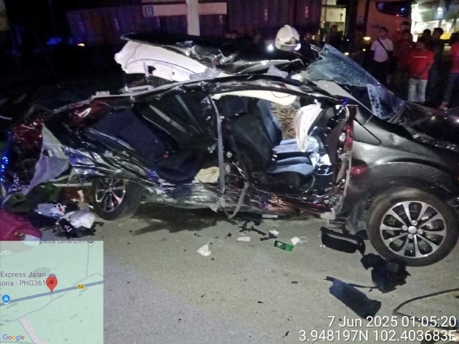 Police: Sudden U-turn led to fatal Jerantut crash