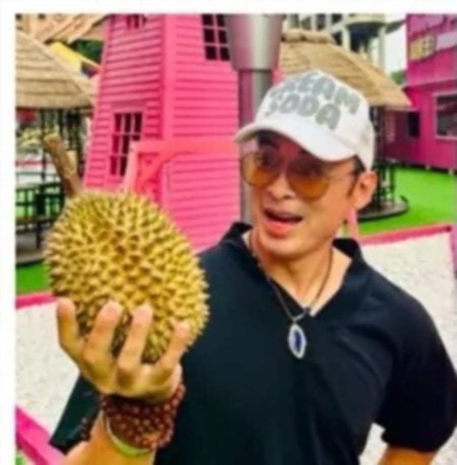 #SHOWBIZ: HK actor Louis Fan ate 7 durians during 3-day stay in Malaysia