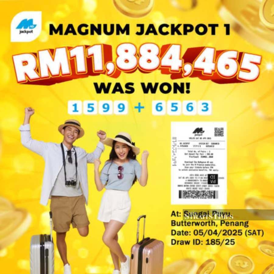 Penang man hits RM11.88mil jackpot after feng shui advice