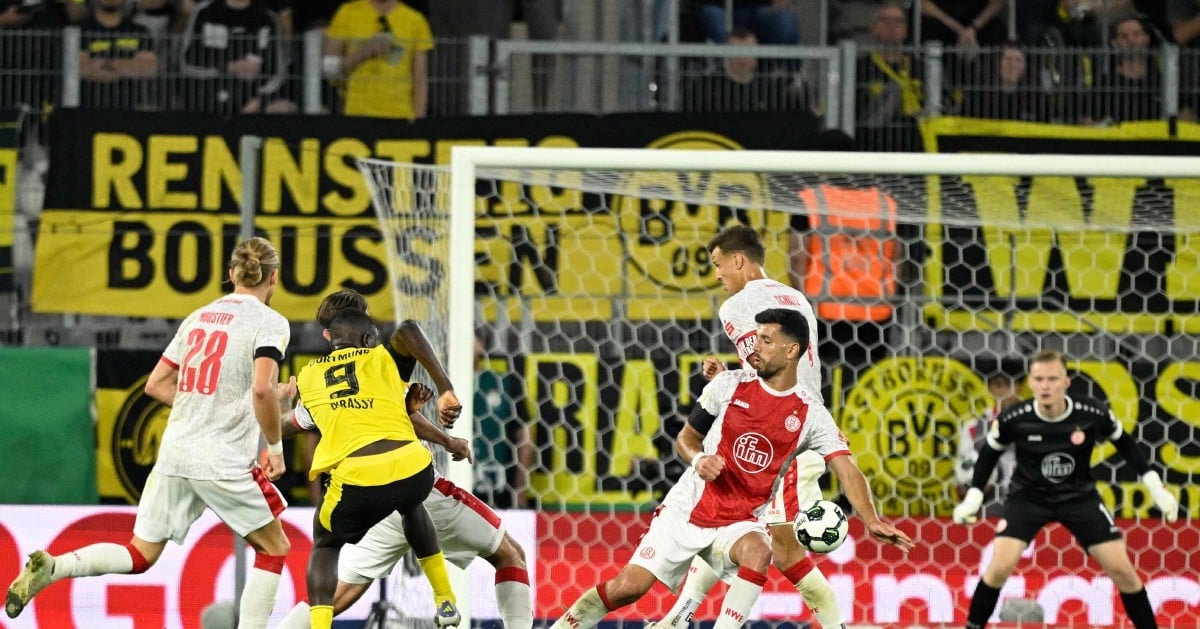 Guirassy sends struggling Dortmund past Essen in German Cup