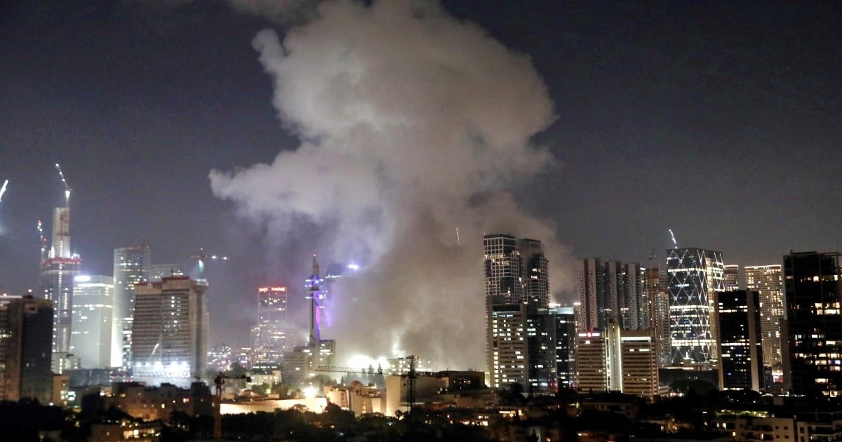 Iran unleashes counterstrike, dozens of Israeli targets hit