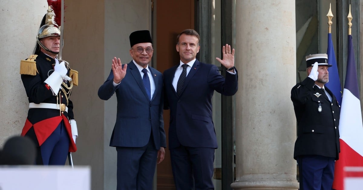 Macron declares Anwar's France visit a 'success', key agreements signed