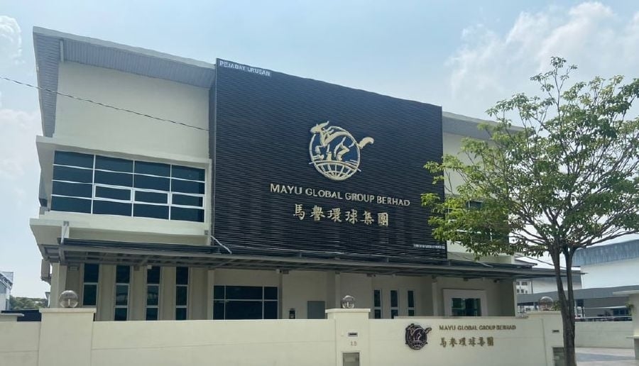 RM4.3mil in Mayu Global's frozen bank accounts released, RM6.4mil still held