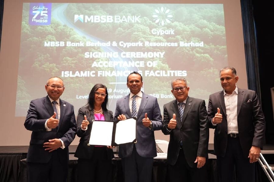 MBSB inks RM1.3b financing pact to fuel Cypark's renewable energy growth