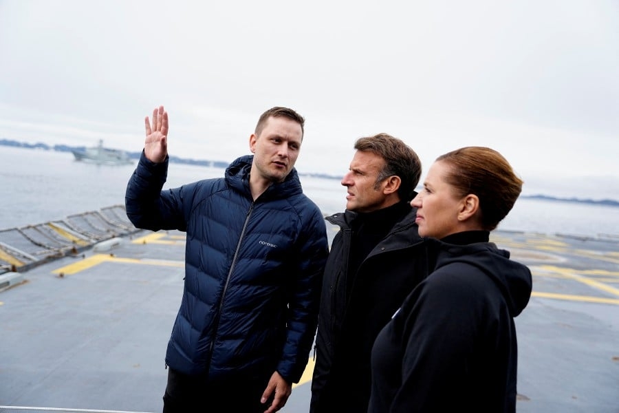 Macron slams Trump's Greenland threats during landmark visit