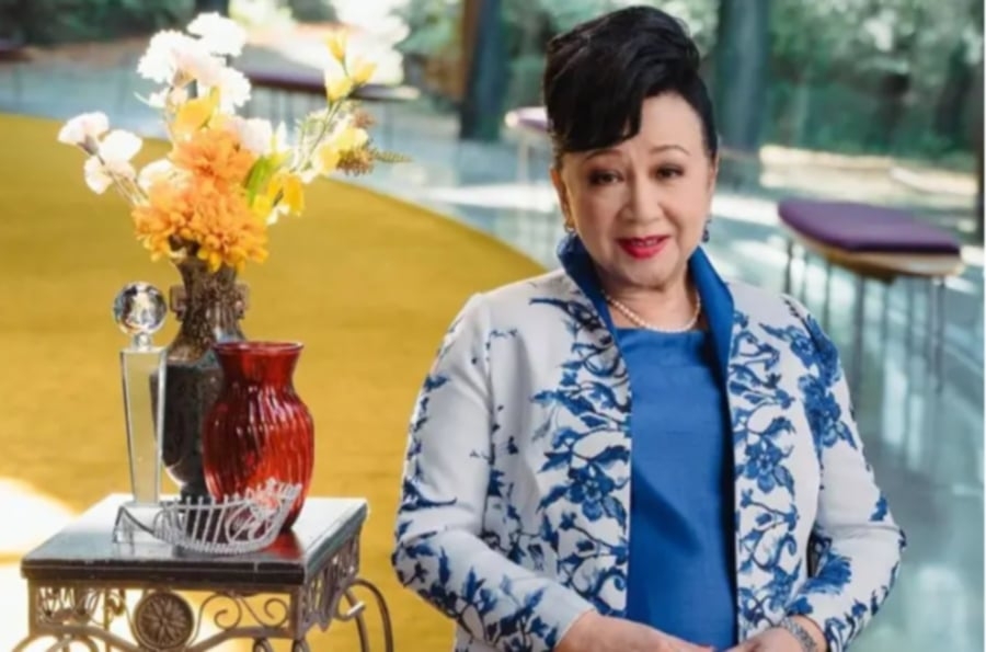 #SHOWBIZ: TVB actress Nancy Sit, 75, rekindles love with man 17 years her junior