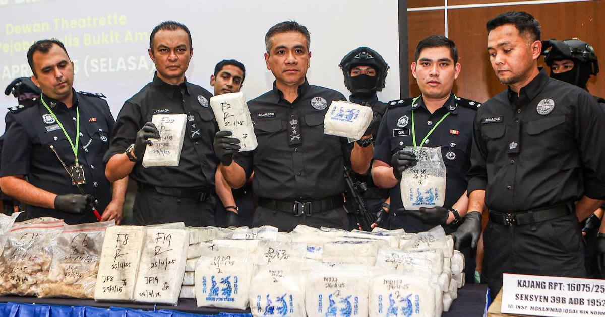 [UPDATE] RM82mil in synthetic drugs seized, three arrested