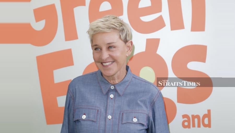 #SHOWBIZ: Ellen DeGeneres on UK move: 'Life is just better here' following Trump re-election