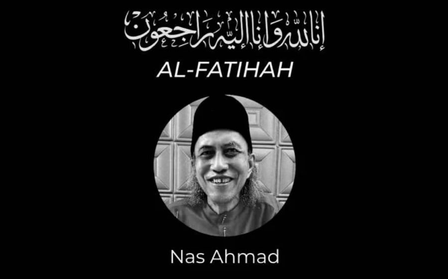 #SHOWBIZ: Nas Ahmad of Melodi's 'Terjah' fame dies at 65