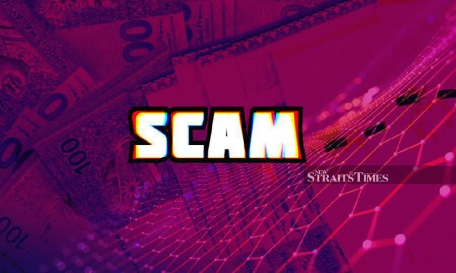 Retired nurse loses more than RM100k of husband's savings to scammers