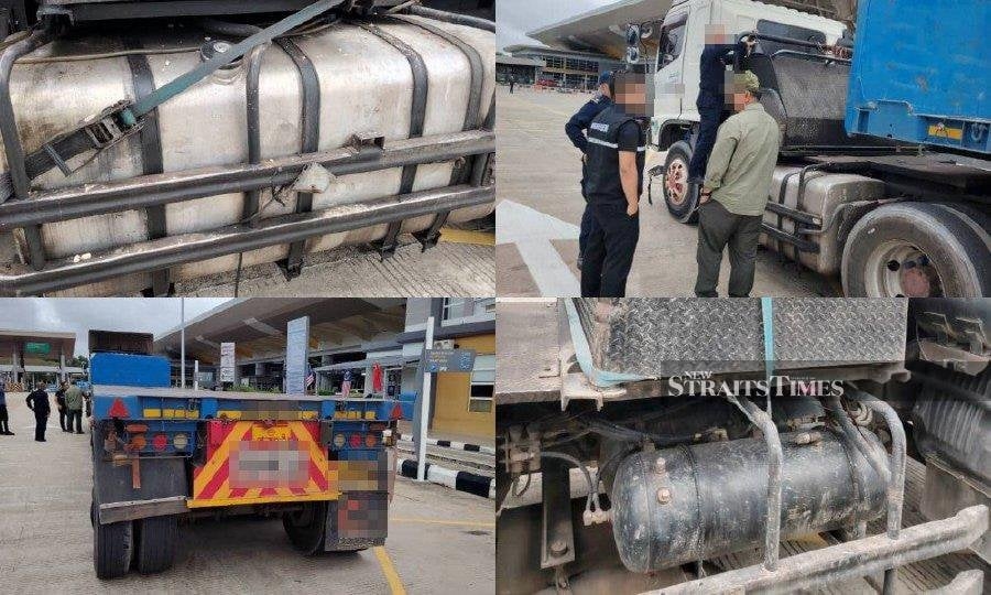 Border agency officers foil diesel smuggling attempt at Bukit Kayu Hitam