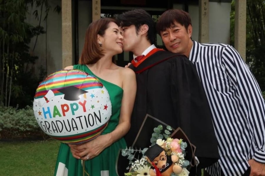 #SHOWBIZ: Singapore actress Pan Lingling's son graduates with first-class honours