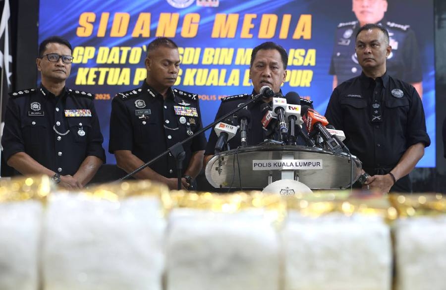 Cops seize drugs worth RM16m in raids on 3 Klang Valley syndicates