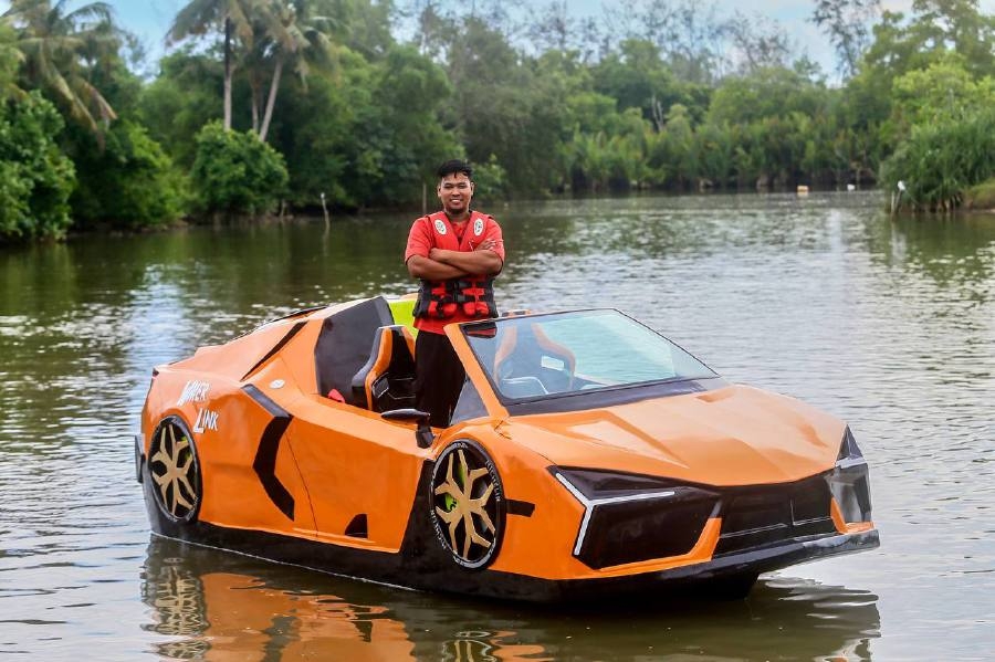 Made in Malaysia: Lamborghini-inspired jet car turns heads on the waves