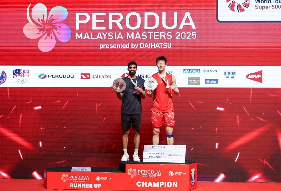 Shifeng tames exhausted Srikanth to claim Malaysia Masters title