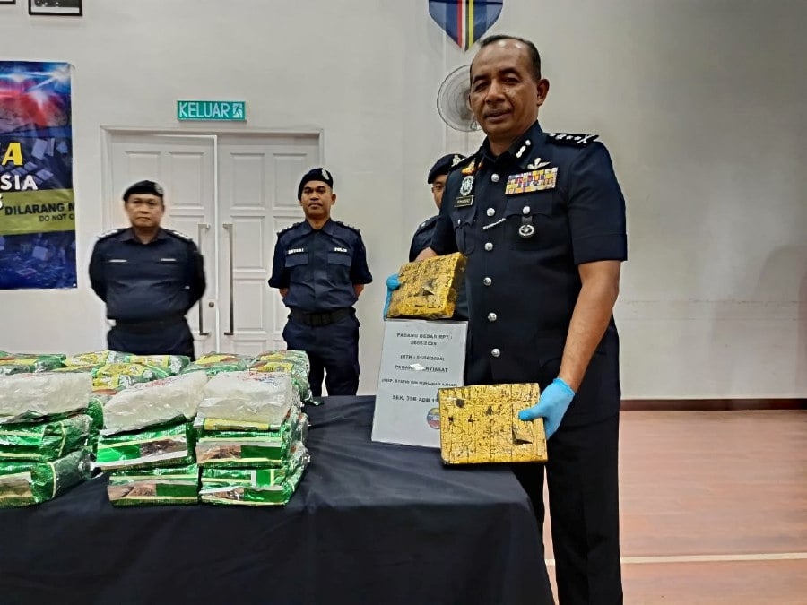 Cops seize 365kg of meth worth RM13.14 million, suspected trafficker held