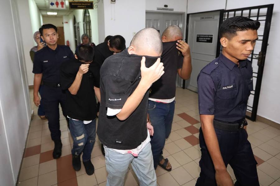 Eight accused in Plentong assault case change guilty plea