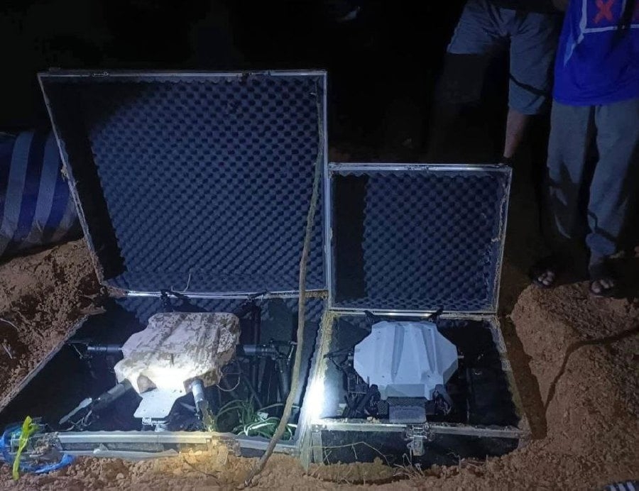 Discovery of large 'bomber drones' causes concern among Thai security forces