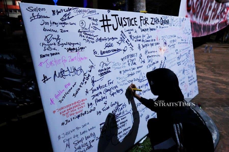 20,000 attend Kota Belud rally demanding justice for Zara Qairina