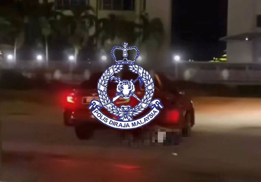 Driver in viral video arrested for running over motorcyclist