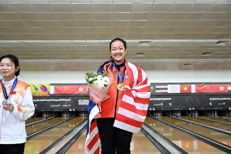 Qurratu'ain shows she could be Malaysia's next bowling great