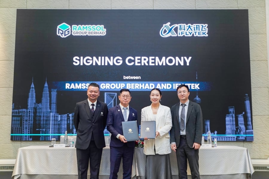 Ramssol to distribute iFlytek's AI solutions under RM16.8mil deal