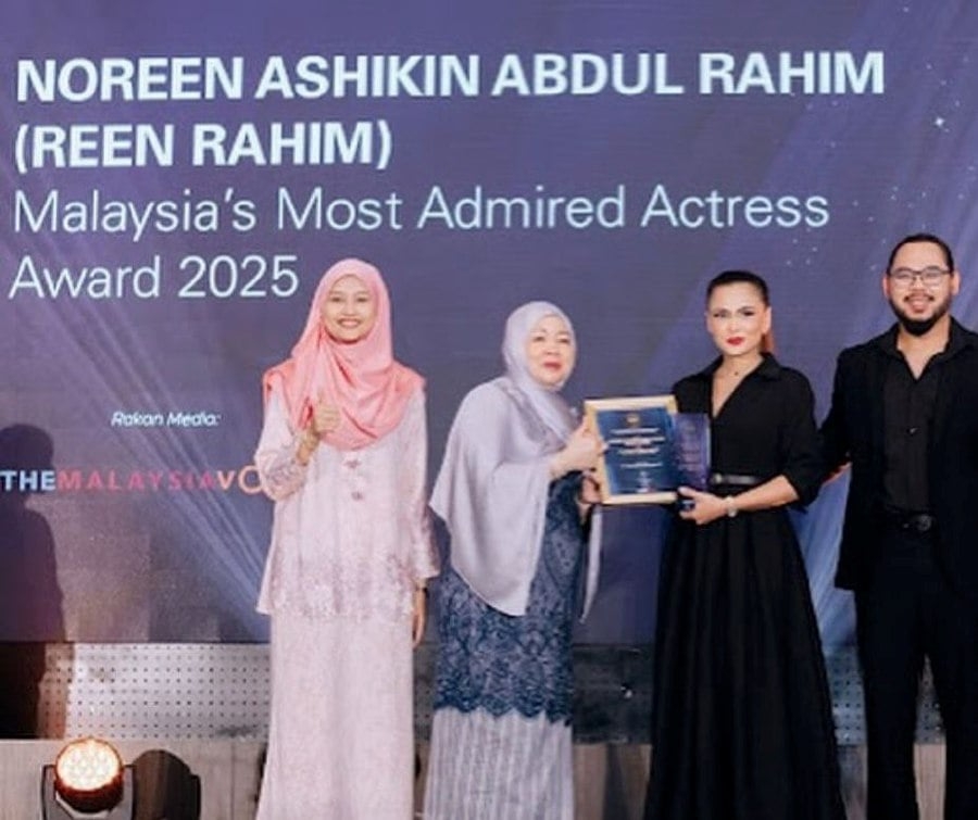 #SHOWBIZ: Reen Rahim named Malaysia's most admired actress in 2025