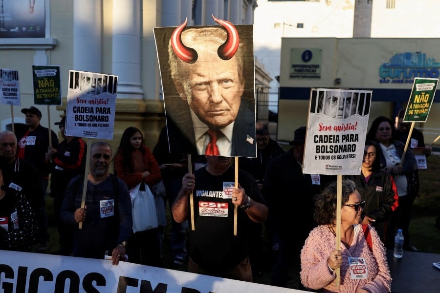 Trump hits 50pct tariffs on Brazil, sanctions over Bolsonaro trial
