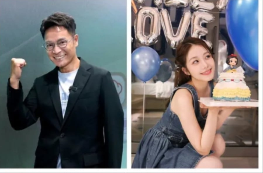 #SHOWBIZ: HK actor Roger Kwok, 60, denies dating actress Hilary Chong, 23