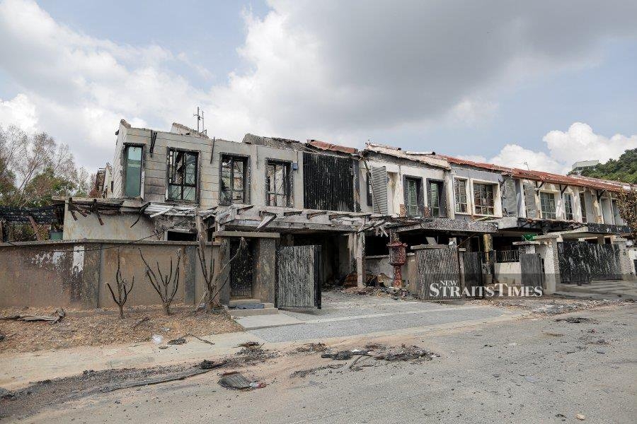 Putra Heights fire: SPNB to rebuild, repair 17 houses from next week