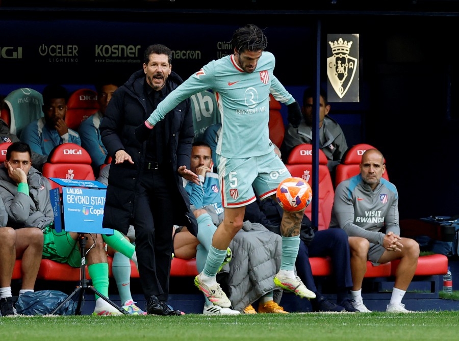 Simeone takes responsibility for Atletico's poor away form