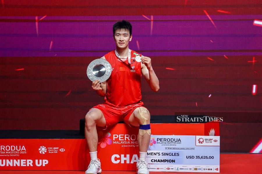 Shifeng makes Malaysia Masters history