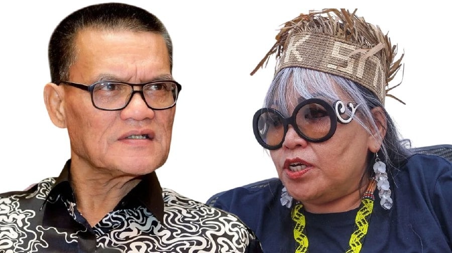 Siti Kasim, Adnan Yaakob in fiery spat over Orang Asli