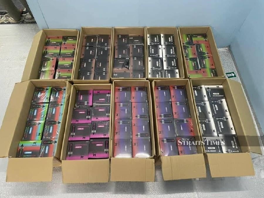 GOF seizes RM520,000 worth of e-cigarettes in Kelantan