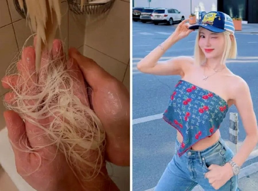 #SHOWBIZ: DJ Soda reveals heartbreaking hair damage after bleaching incident