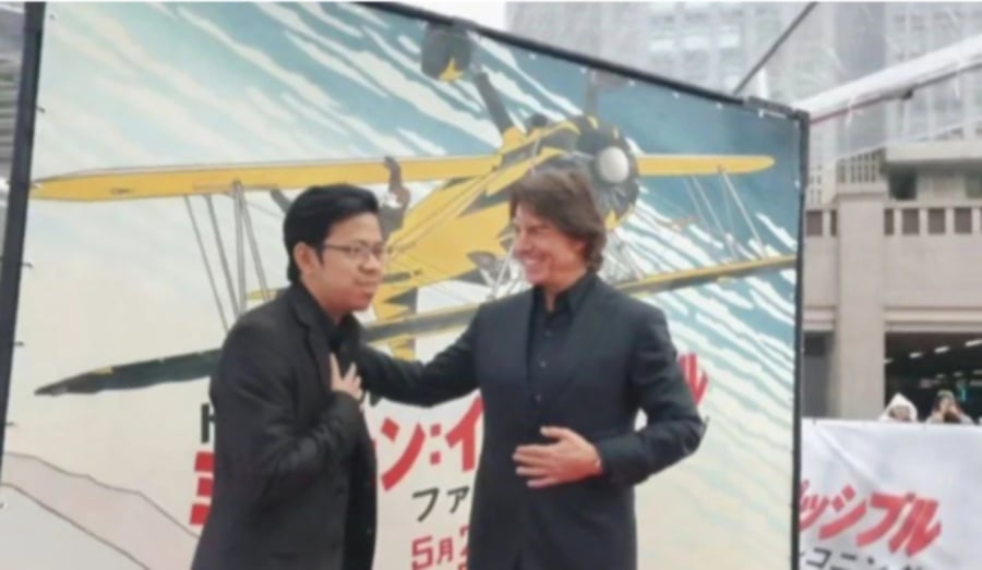 #SHOWBIZ: Sofyank most honoured to meet Tom Cruise