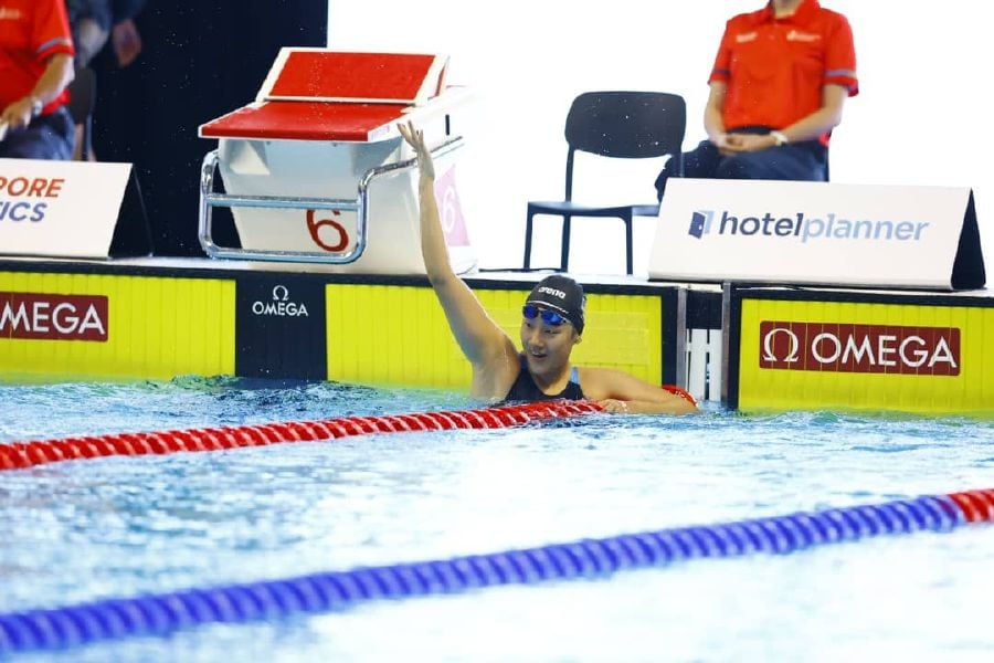 Malaysia end SEA swim meet with three golds