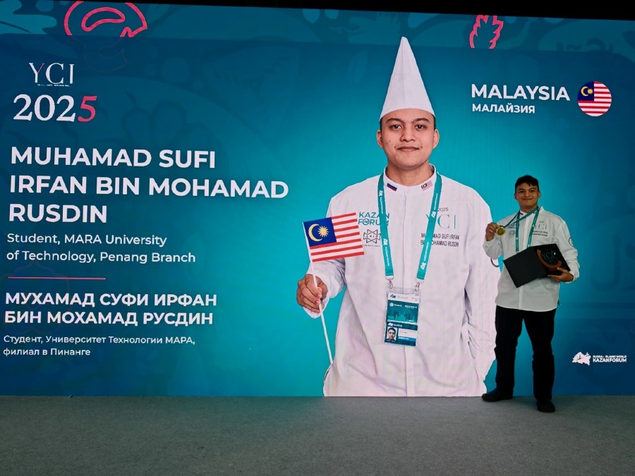 Malaysian student wins gold at Young Chefs International Competition in Russia