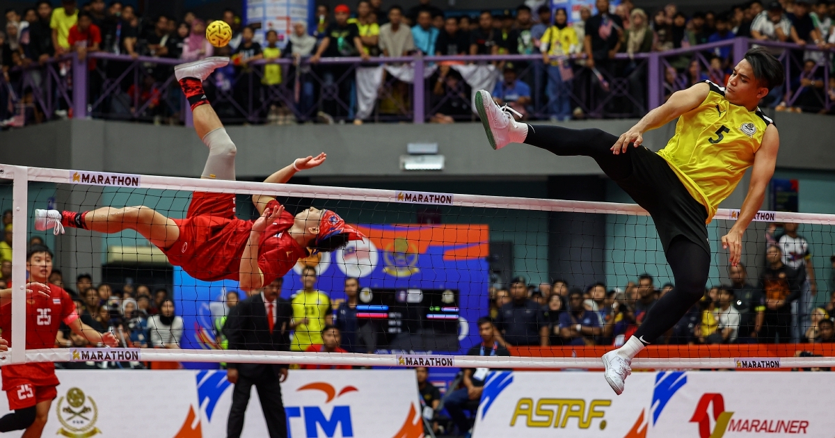 Malaysia's 34-year wait for sepak takraw team regu title goes on