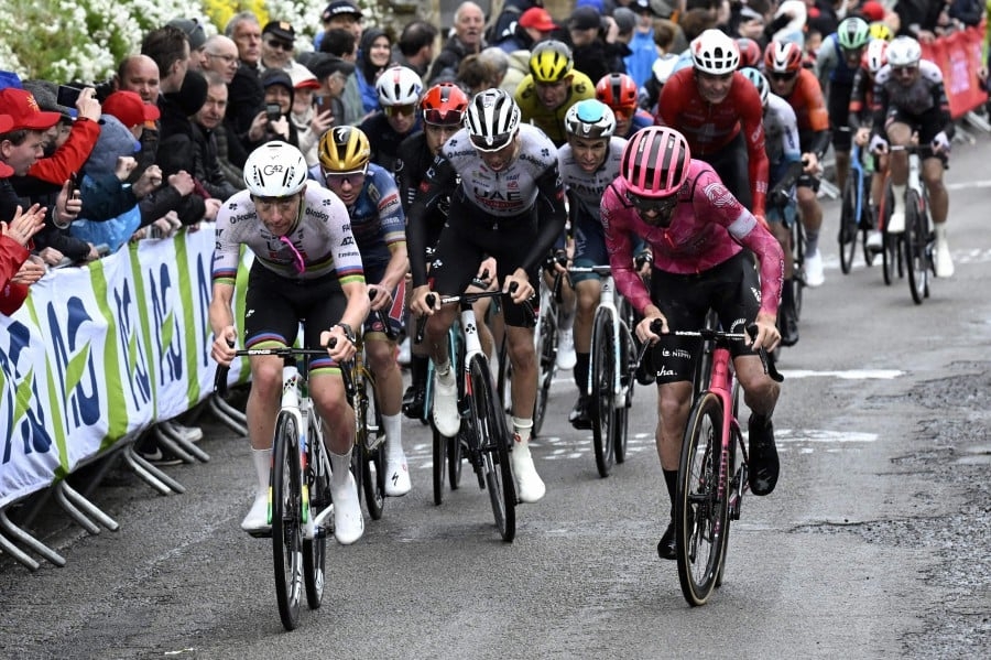 Magnificent Pogacar soars to Fleche Wallonne triumph