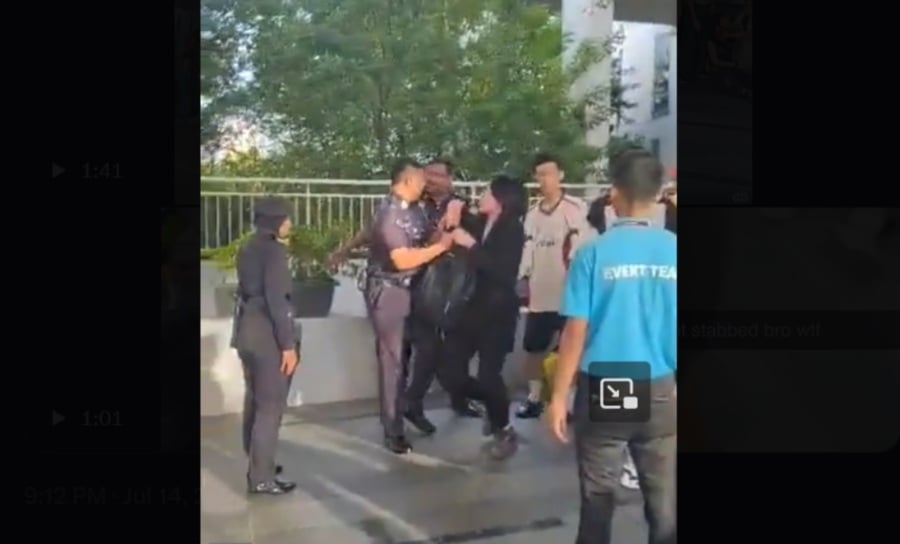 [UPDATED] Foreigner nabbed for slashing ex-girlfriend in private college