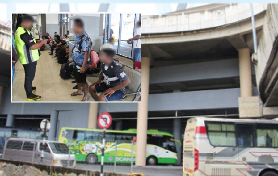 61 illegal immigrants nabbed in Penang