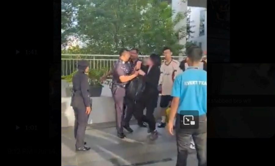 12 questioned over attack on college student