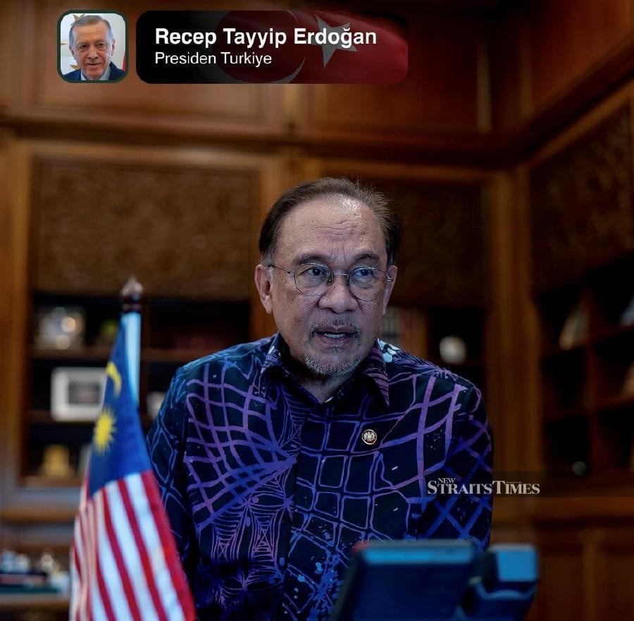 Malaysia supports Turkiye on Palestine, global peace efforts
