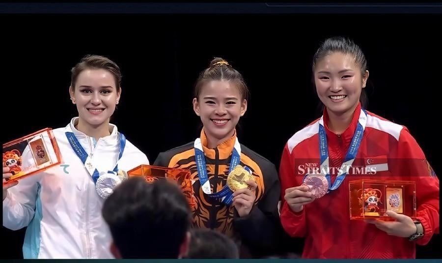 Cheong Min wins Malaysia's first-ever wushu gold at World Games
