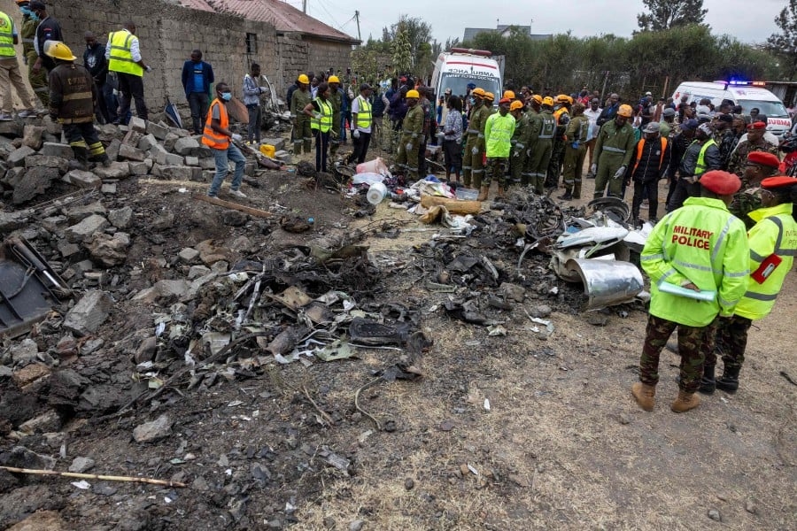 Medical plane crashes near Nairobi, killing six