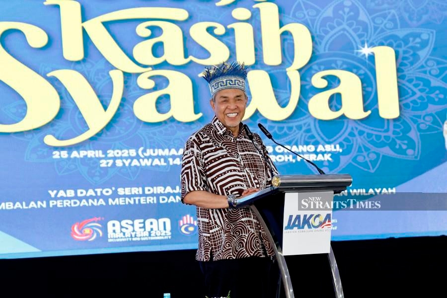'Dream on', Zahid tells PN over idea of forming Perak govt