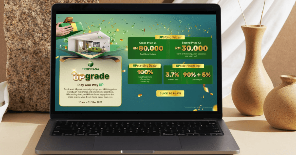 Tropicana launches home UPgrade contest with total of RM140k in prizes